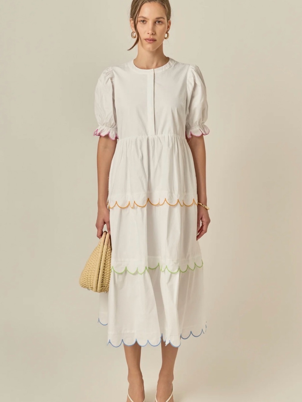 English Factory White Dress